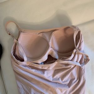 Padded Tan Top Uniqlo